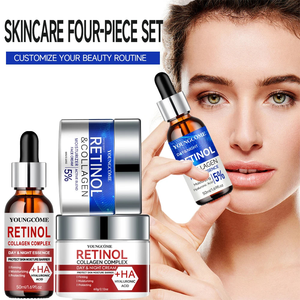 Retinol Glow Face Cream & Essence Set
