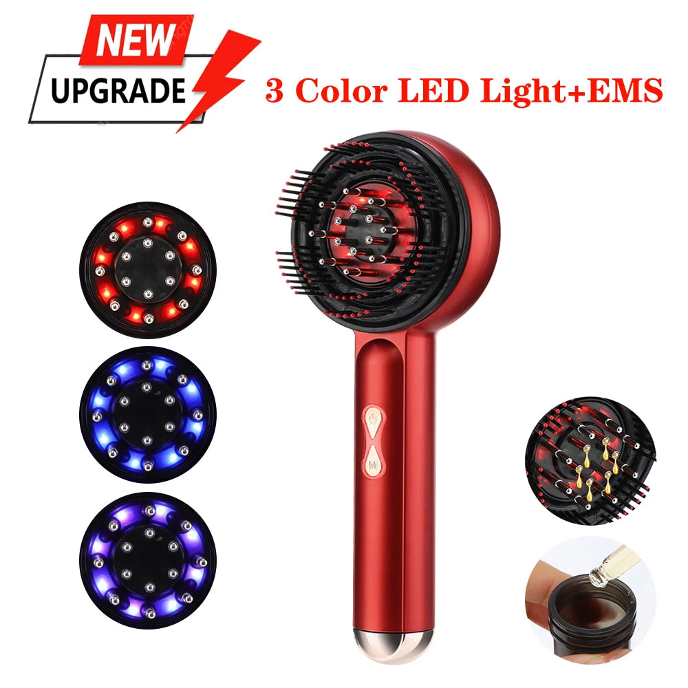 GlowScalp Red Light Massage Comb