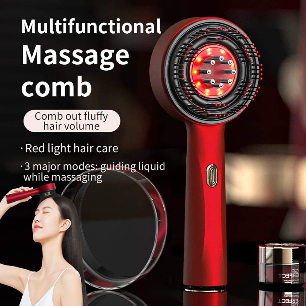GlowScalp Red Light Massage Comb