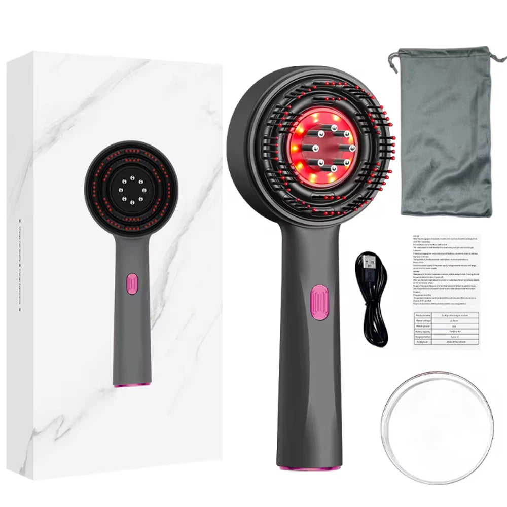 GlowScalp Red Light Massage Brush