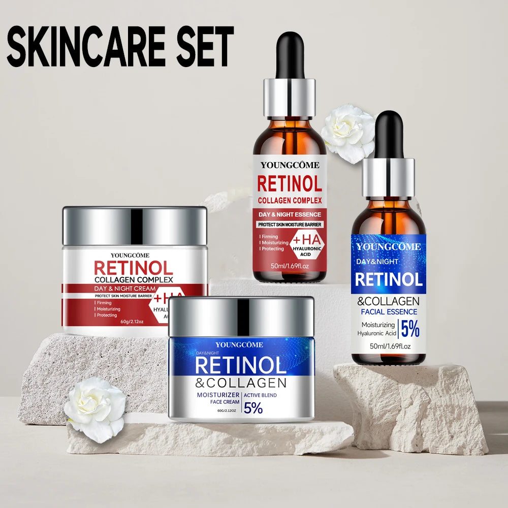 Retinol Glow Face Cream & Essence Set