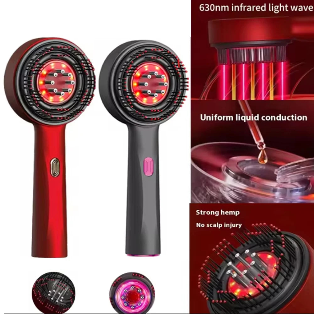 Red Light Scalp Therapy Brush
