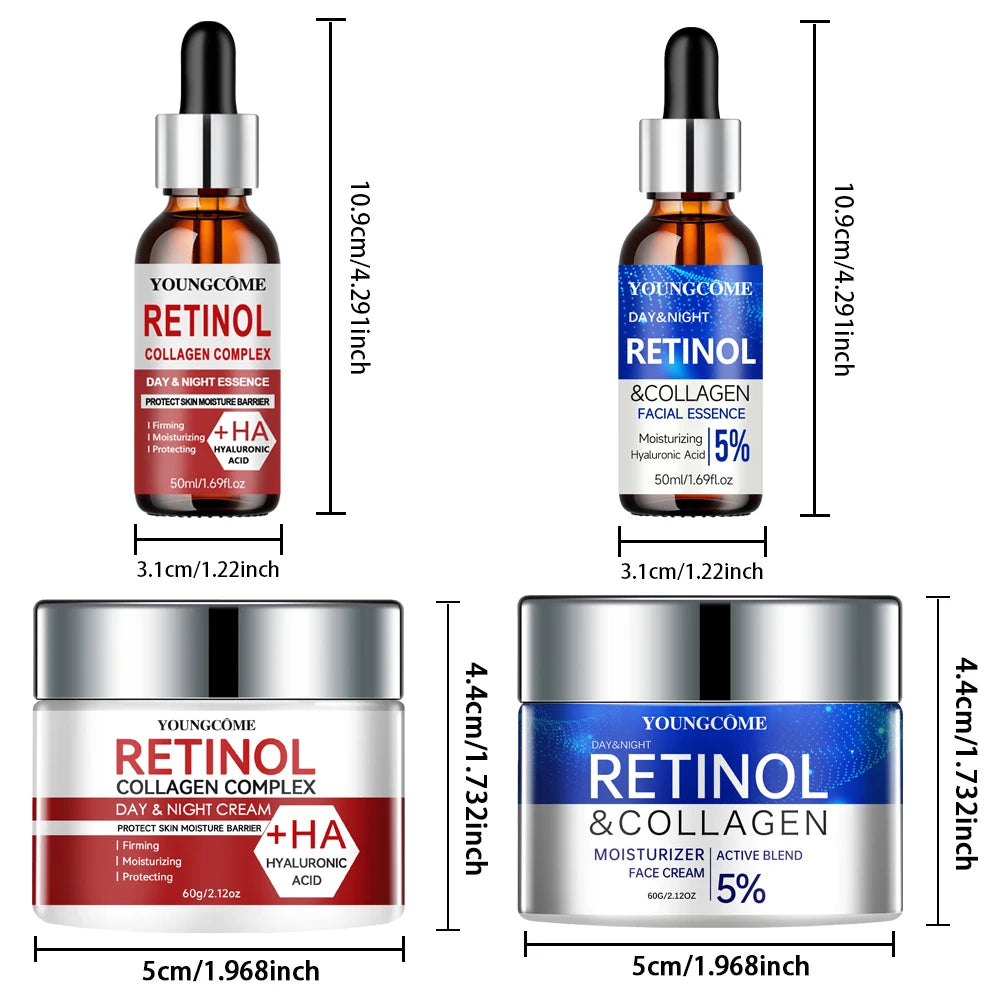Retinol Glow Face Cream & Essence Set