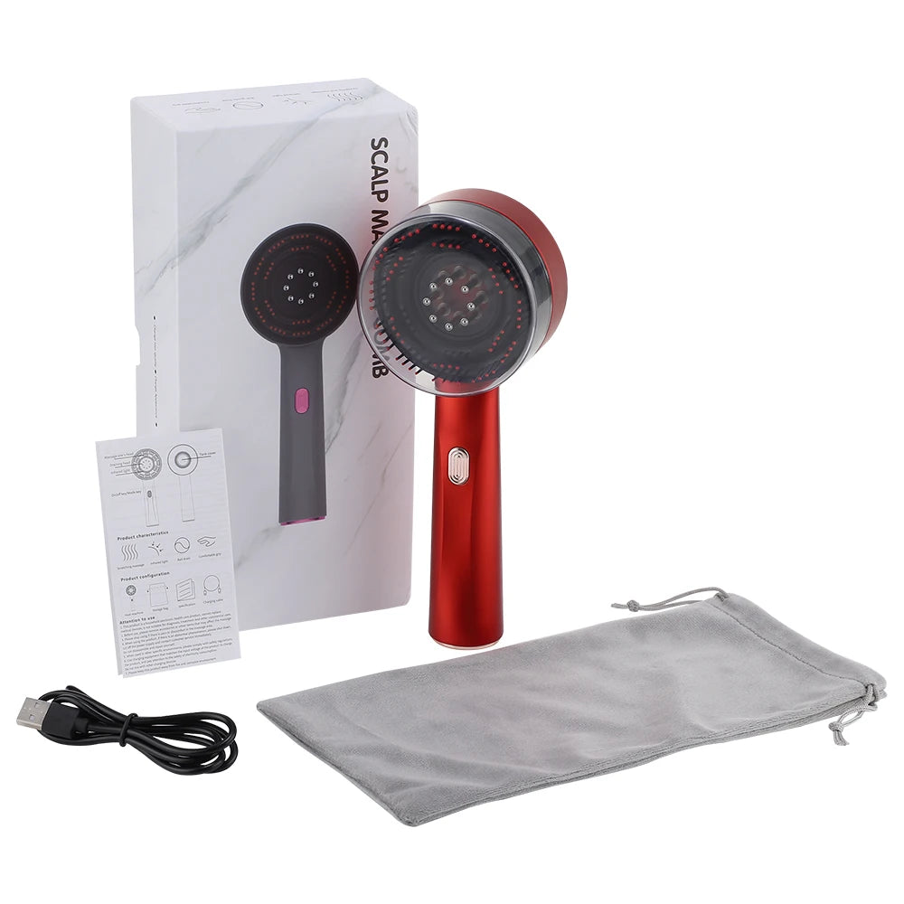GlowScalp Red Light Massage Comb