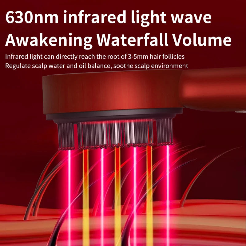 GlowScalp Red Light Massage Comb