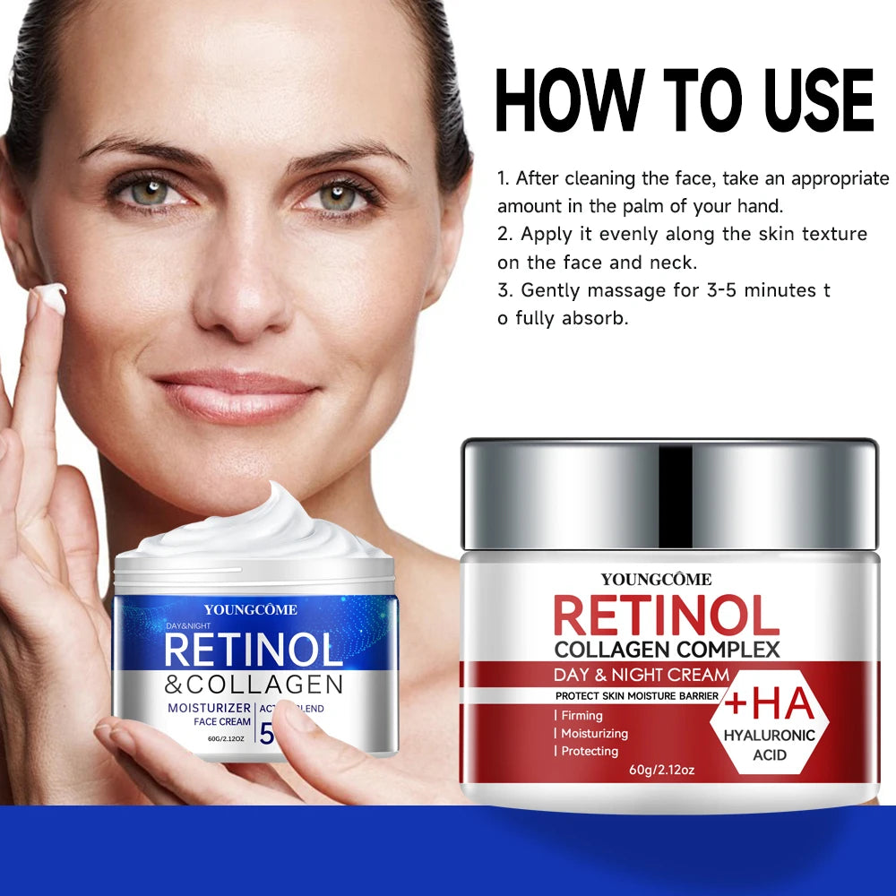 Retinol Glow Face Cream & Essence Set