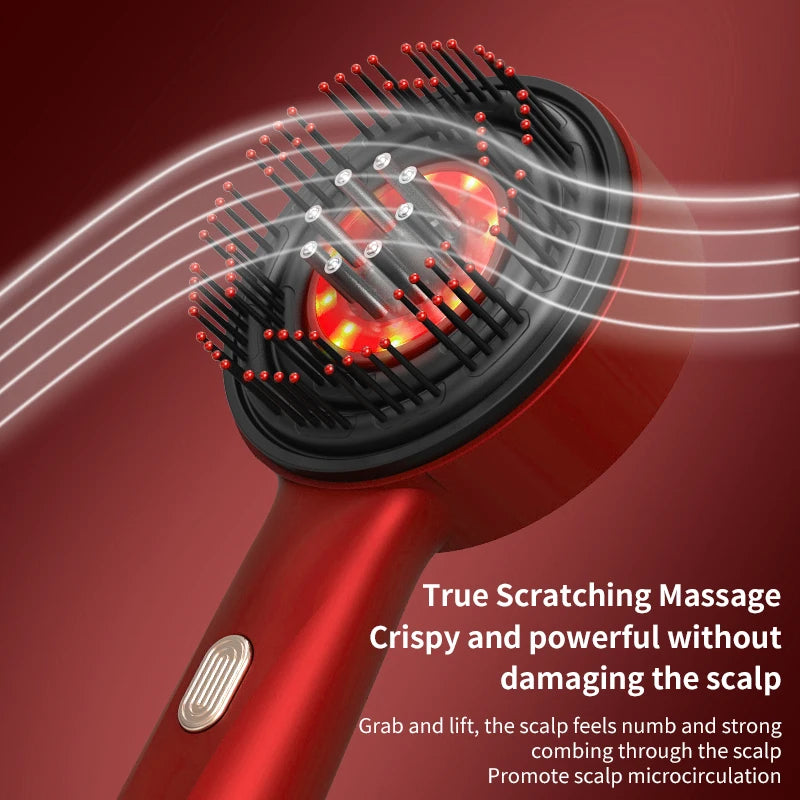 GlowScalp Red Light Massage Comb